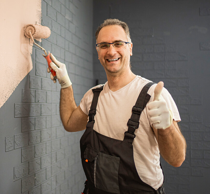 Wall Clinic Painting Work